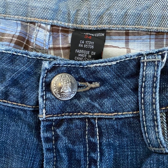 Vintage Buffalo David Bitton Jeans 34 cool pockets - Picture 5 of 8